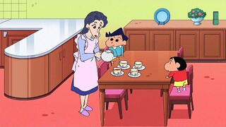 "Mother Kazama is so passionate. As long as Shin-chan comes home, she would like to give her heart t