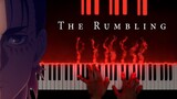 [Special effect piano] The sound of the earth is coming! Attack on Titan final season op "The Rumbling" - PianoDeuss