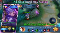 10/1/4 KDA Natan 🔥🔥 | The Best Gameplay Natan, Build Top 1 Global Natan 🥇🥇