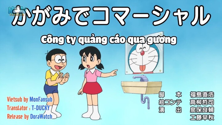 Doraemon Tập 814 Công ty quảng cáo qua gương