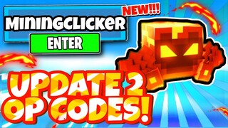 *NEW* ALL NEW WORKING CODES *UPDATE 2* For JULY 2022! In Roblox Mining Clicker Simulator