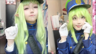 吃点美味蜜瓜小孩#蔚蓝档案cos#铁道双子