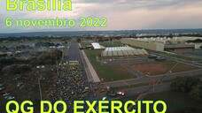 Brasilia - 6 novembro 22 - QG Exército - AGORA #LIVE #brasilia #brasil #exercito