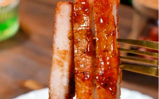 Black Pepper Pork Cutlet, the Happiness of Foodies