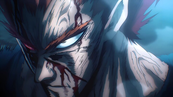 One Punch Man Season 3 Episode 2 Sub Indo Terbaru - Perjuangan Garou Menyelematkan Tareo!!!