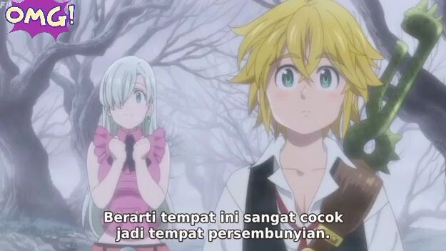 moment lucu saat celana dalam Elizabeth di colong meliodas tanpa Elizabeth sadari😅