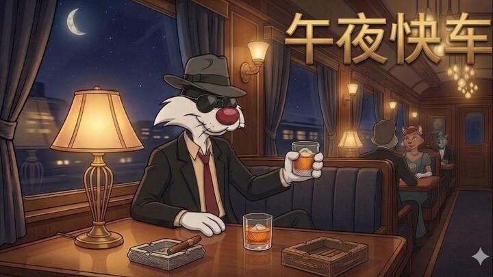 午夜快车与威士忌 | 舒适列车旅行爵士乐，萨克斯风微醺解压 BGM