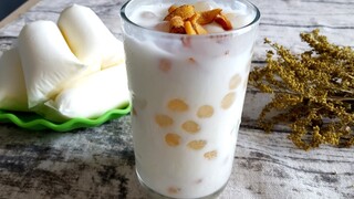 Cách Làm Sữa  Chua Trân Châu Nước Cốt Dừa Đơn Giản Tại Nhà| Góc Bếp Nhỏ.