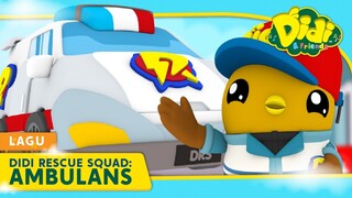 Didi Rescue Squad : Ambulans | Didi Lagu Baru | Didi & Friends Lagu Kanak-Kanak