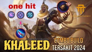 [TA] BEST KHALEED BUILD AND EMBLEM | si paling ulti flicker🔥🔥