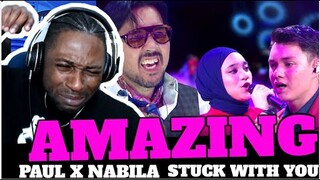 Paul X Nabilah - Stuck With You - REACTION (REAKSI INDONESIA LAGI)