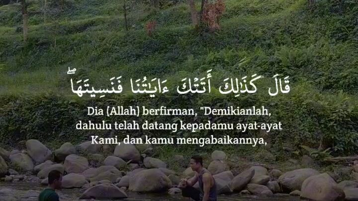 sebuah surat peringatan dari Allah 'Azza wajalla