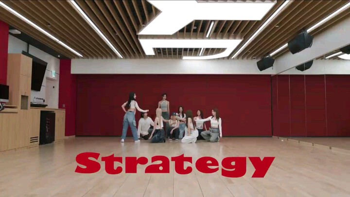 TWICE Strategy Dance Practice