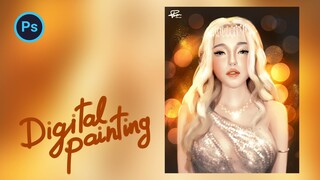 Digital painting - Vẽ chân dung kỹ thuật số với photoshop | BonART