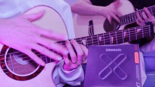 《UNRAVEL》基♂情吉他指弹合奏，听完你痛了没？