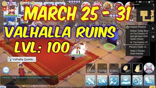 Valhalla Ruins Lvl: 100 vs 3 sniper NO Priest | Ragnarok Mobile Eternal Love