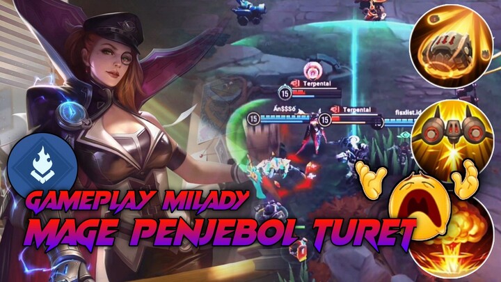 Milady || Mage Si Pembobol Turet ?! - Honor Of Kings