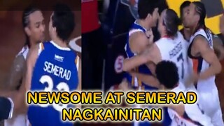 Chris Newsome at Anthony Semerad Nagkainitan sa Court