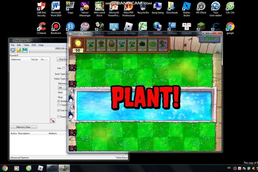 Cach Hack Plants Vs Zombie Thanh Cong 100 Bilibili