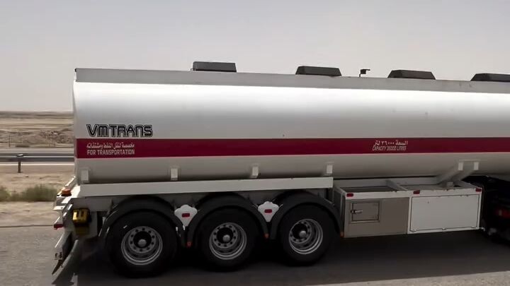Driving truck trella driver