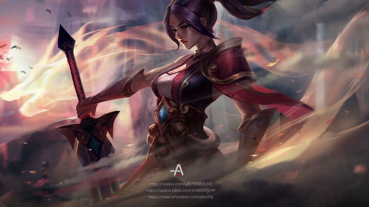 [Drawing] LOL | Valiant Sword Riven