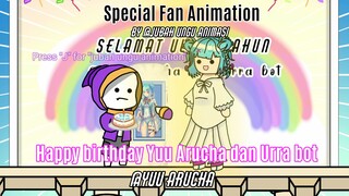 ulang tahun vtuber biru terNPC @yuu arucha
