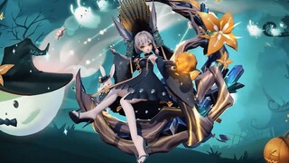 Preview of Oitsuki's brand-new Halloween skin "Twilight Banquet" | Onmyoji Arena