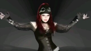 رقص صناعي من Pentafunk Jenny، راقصة صناعية في سايبر غوث