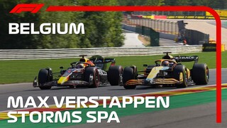 Verstappen Storms Through The Field At Spa! | 2022 Belgian Grand Prix