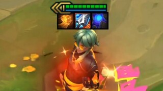 Kalau kamu merasa EZ terlalu lambat dalam mengeluarkan skill, berikan saja dia aura sihir!