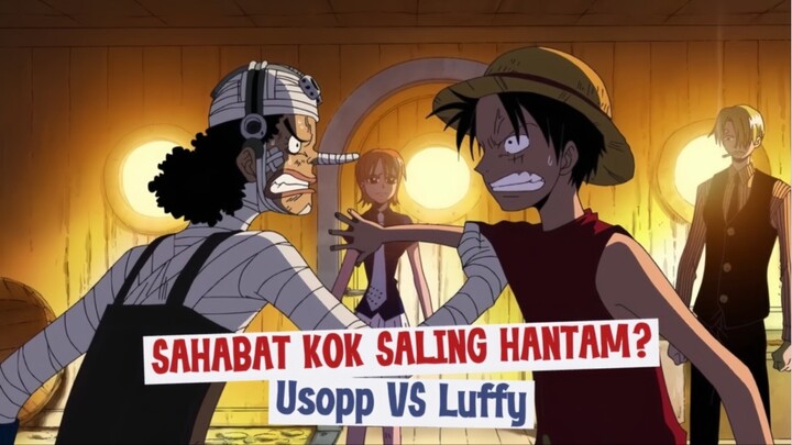 Duel Luffy vs Usopp, Ini Putusnya Persahabatan Paling Nyakitin di One Piece