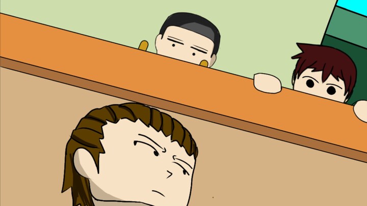 animasi lucu: bolos sekolah