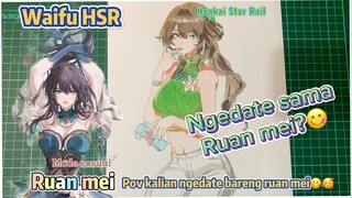 Siapa yg cita2nya ngedate bareng ruan mei😋☝️