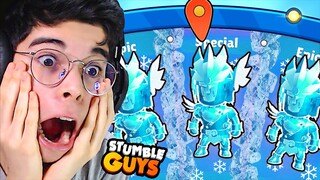 GIREI A ROLETA SECRETA DA VERSÃO DE CELULAR NO STUMBLE GUYS!