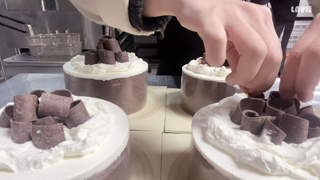 Cafe Vlog| Bánh kem socola xink xẻo #cafevlog #chill #life