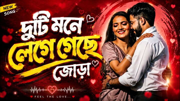 দুটি মনে লেগে গেছে জোড়া ❤️ | নতুন বাংলা রোমান্টিক গান ২০২৬ | Bengali Romantic Song | Love Song