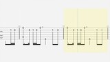 "Tab Gitar Gaya Jari Super Sederhana" – Lagu Tema Suzume oleh Suzu Medo (dengan skor)