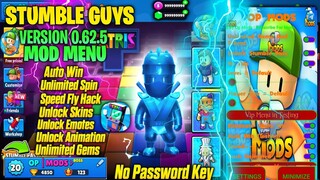 Stumble Guys Mod Menu 0.62.5 - Colour Name Skins Level Gems - Stumble Guys 0.62.5 Mod Apk Gameplay
