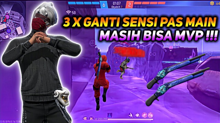 44 CLASH SQUAD GANTI GANTI SENSI TAPI MASIH BISA MVP !!!
