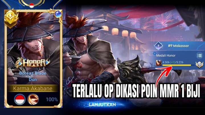 TERLALU OP MMR POIN 1 BIJI DIKASI