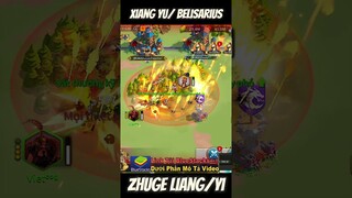 Xiang Yu /Belisarius PvP Zhuge Liang /Yi in Rise of Kingdoms