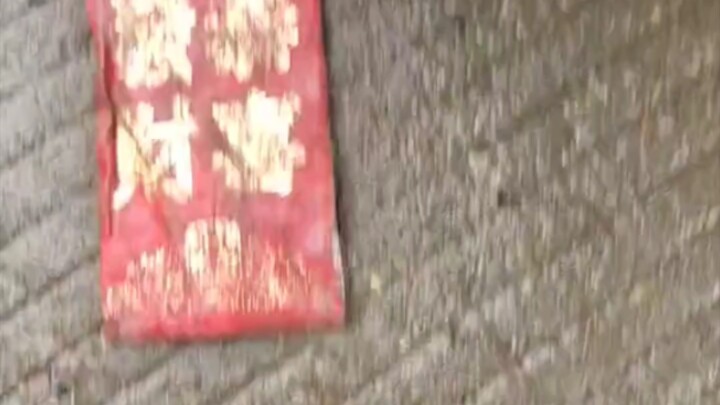 في هذه اللحظة، كان شاب وسيم يُضرب بينما يقول: "إنه فُقد حقًا، لم أصرفه."