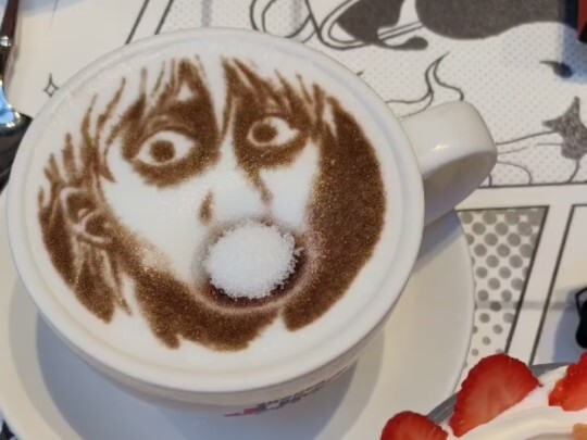 Sakata Gintoki inhales sugar very slowly