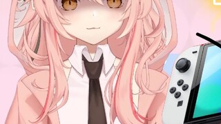 【Hiiro】Poor Switch is happily free falling but is hindered by the cat's legs