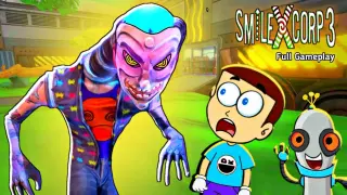 Smile X Corp 3 - New Horror Game | Shiva and Kanzo Gameplay