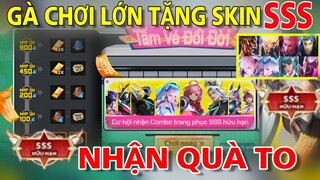 Liên Quân Gà Khuyễn Mãi nhận Trang Phục SSS khi Nạp Quân Huy Tấm Vé đổi Đời