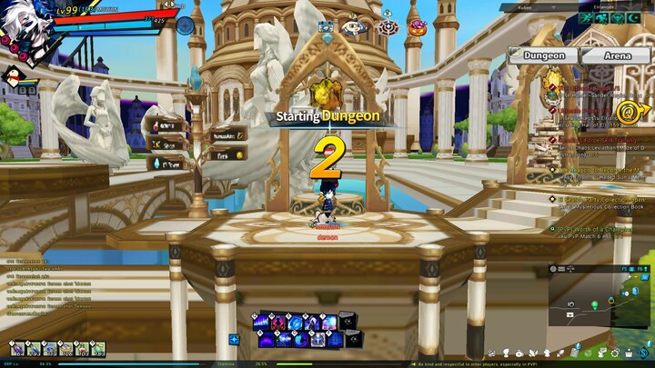 elsword LU/CHIEL 4X SOLO