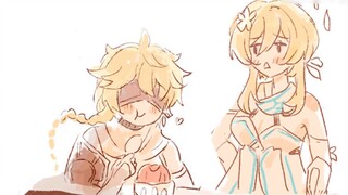 [Genshin Impact Otome] Saya bertemu saudara laki-laki saya hari itu yang berpura-pura bodoh...