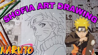 drawing Uzumaki naruto