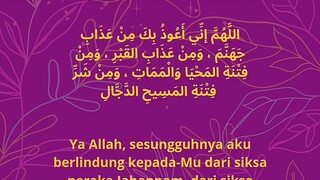 doa agar terlindung dari fitnah dajjal